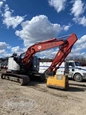 Used Excavator in yard